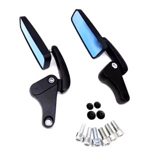 Spion Napoleon Retro Kotak Mini Fleksibel Universal Spion Kotak Mini Black Adjustable Import