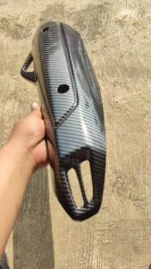 Black Carbon Tutup Tameng Knalpot Nmax Old
