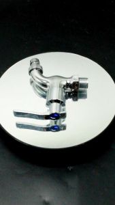 Kran Tembok Air Bak Mandi 1/2 Inch Bahan Plastik ABS Chrome Tahan Lama SLT 40-107