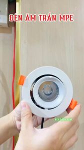 [ĐÈN CHÙM XINH]Đèn âm trần điều chỉnh hướng chiếu sáng DLA-12W/25W/35W/50W chính hãng lắp shop