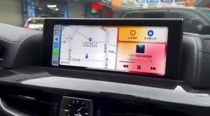 Bộ Chuyển Đổi Không Dây CarPlay Android Auto Nâng Cấp Cho Lexus GS AI Box Đầu DVD Hỗ Trợ Mirror Link Với Nút Bấm OEM Cắm Là Chạy