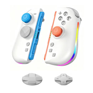 Tay Cầm Chơi Game Không Dây Từ Tính RGB 3D Với Nút Turbo Phía Sau Dành Cho Nintendo Switch 2 Có Chức Năng Đánh Thức Bằng Một Nút Bộ Điều Khiển Lập Trình Được