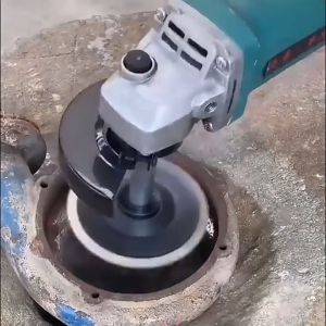 ADAPTER PEMANJANG 80MM MATA GERINDA EXTENTION SHAFT + RING PENJEPIT M10 SET