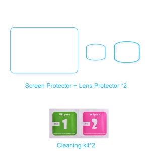 For DJI Osmo Pocket 4P 9H Tempered Glass Ultra-Clear Glass Camera Lens Screen Protector Film For DJI Pocket 4P Accessories Set