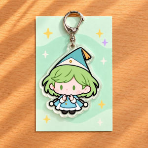 Bandai | for Witch Hat Atelier Anime New Peripheral Olruggio Qifrey Coco Tetia Richeh Agott Acrylic Keychain Q Version Backpack Pendant