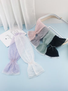 Loose Womens Summer Sun Protection Ice Sleeve Thin Breathable Protective Arm Cover Polyester Fiber Pure Color for Young Middle-aged And Elderly