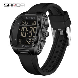 SANDA Sports Watch For Women Men Boy Girl Waterproof Luminous Countdown Dual Time Alarm Stopwatch Calendar Casual Fashion Watches