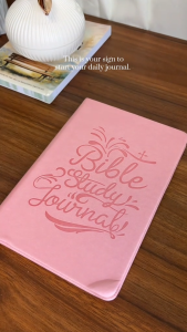 Christian Supplies PU Bible Study Journal A5Size Inspirational S.O.A.P Method JournalReflection Supp