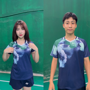 Áo Thun Thể Thao Nam Nữ Yonex Chất Vải Mè Mát Lạnh – Mặc Đi Chạy Bộ Đánh Tennis Cầu Lông Pickleball (0706)