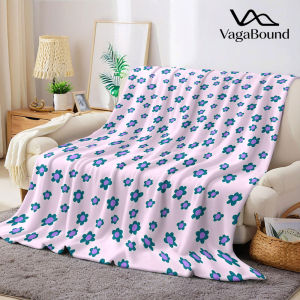 Terra Swirl Bloom Flannel Blanket Warm Soft Halloween Christmas Decorative Couch Warm Cozy All-Season Gift