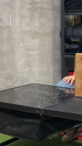 YELLOW ROUTE DONKEY TABLE #RED