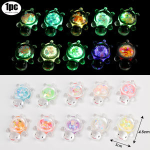 【On Sale】5Pcs ของประดับขนาดเล็กทำจากเรซิ่นขนาดเล็กการตกแต่ง DIY ออกแบบพื้นที่ขนาดเล็กเต่าทะเลเรืองแสงขนาดเล็ก