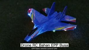 TataJojPengendali jarak jauh pesawat tempur mainan fighter outdoor toy SU35 fightermainan anak laki-laki
