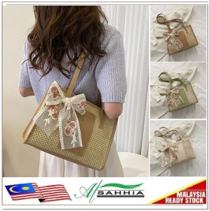 7G3 Al Sahhia Beg Tangan Wanita Bahu Jinjing Silang ( Daisy Bucket Travel Dinner Office Bag Top-handle Tote Shoulder Women Handbag )