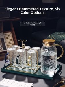 CRISTALGLASS | Luxury Ins Style Glass Water Cup Set