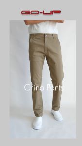 กางเกงขายาวชิโน่ ขายาวผ้ายืด กางเกงทรงกระบอก No.741901 ราคา 100 บาท