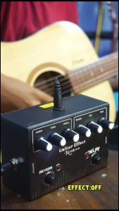 Gitar Akustik Elektrik ORIGINAL Merk Kowe Ukuran Body 3/4 Seri NR 51 Promo Paket EFEK DR 02