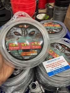 Cuộn Cước Cắt Cỏ LÕI THÉP CÁP 3.0mm Dùng Cho Máy Cắt Cỏ Hộp 450g