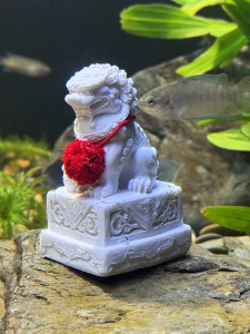 CHONGXIAOSHUAI | Mini Decorative Lion Statue