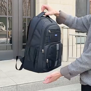 TOLA TOLIBAGS - Ransel Travel Pria Kapasitas Besar Multi-Kompartemen Tas Kuliah dan Sekolah