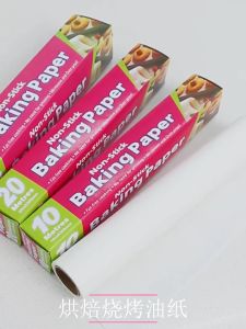กระดาษไข กระดาษไขรองอบ 5/10ม ยาว มีที่ตัดในตัว กระดาษอบ กระดาษไขรองอาหาร Non Stick