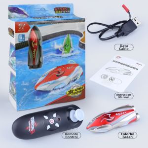 Happycow | Remote Control Mini Rechargeable Nuclear Submarine Model Boat Gift