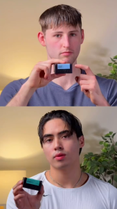 **New Improved** BluMaan Matte Cream Clay | Medium Hold & Easy Styling | Natural Finish