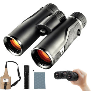 Shuntu Powerful ED Binoculars 8x42 10x42 Long Range IPX7 Waterproof Bak4 Prism SMC Optical Coating For Hunting Camping Travel
