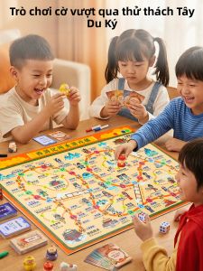 QILEYUAN | Journey to the West Themed Board Game Chess For Children Intellectual Development Toy