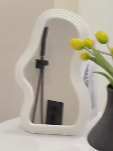 Cloud Shaped Irregular Dresser Mirror Wall Mounted Mirror Home Decoration