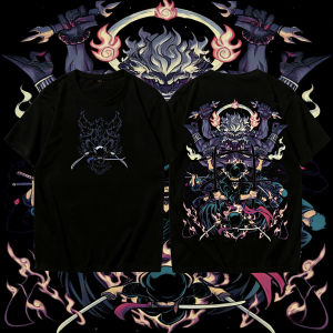 Bandai | Summer 2026 One Piece Loronoa Sauron "Nine Swords" Dark Trend 100% Cotton Print Loose T-shirt Top for Men and Women Y2k