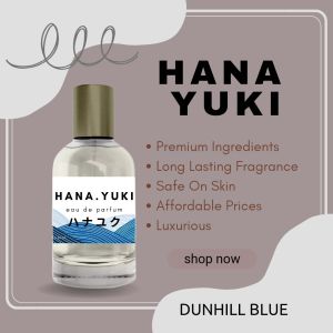Parfume / Parfum / Hana Yuki / Eau De Parfum / Parfum Berkualitas / Parfum Tahan Lama / Parfum Mewah Dunhill Blue