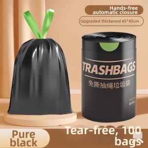 PISSA | Thick Tear-free Drawstring Automatic Closing Garbage Bag Large