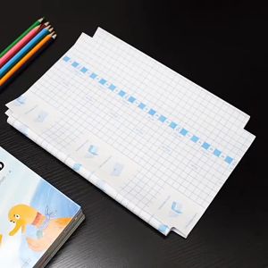 10 Sheets Book Cover / Transparent Self-adhesive Frosted Book Film