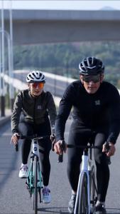 ROCKBROS Cycling Jersey Windproof Warmth Cycling Jacket Long Sleeve Fleece-lined Double-layer MTB Road Bike Clothing