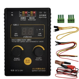 【Vktech】 IG80 เครื่องทดสอบคอยล์จุดระเบิดรถยนต์ก๊าซธรรมชาติเบนซินเครื่องตรวจจับคอยล์จุดระเบิดอัตโนมัติ