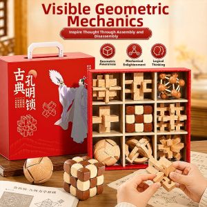 YUGUANG | Intelligence Boosting Toy Traditional Wooden Puzzles and Blocks