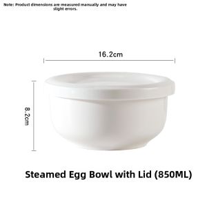 BANSU | Multi-Purpose Ceramic Steaming Bowl with Lid