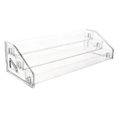 Acrylic Display Stand Rack Shelf Ladder Display Rack Bagi Storage Multi-layer Transparent Display Rack