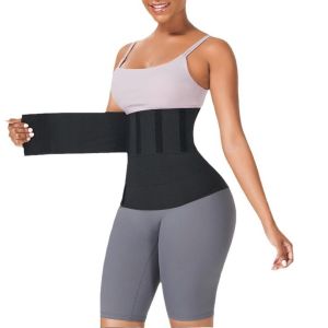 【3-6m】Waist Trainer Belt Body Shaper High Waist Girdle Corset Long Shaper Girdle Plus Size Shapewear