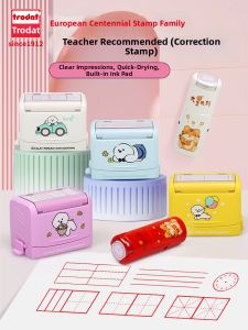 Correction Stamp for Students Homework 田字格 拼音 米字格 英文印章
