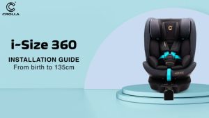 Crolla I-Size 360 Isofix Covertible  Car Seat (0-12 years old)