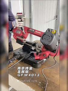 GFW4013 Portable small multi-function 5 inch metal woodworking dual-use band saw machine