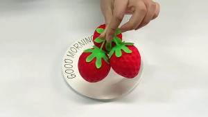 2026 New Strawberry Squishy Toys Fidget Squeeze Toy Stress Relief Toys For Kids Girls
