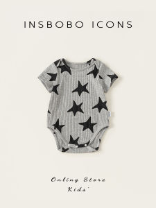 insbobo | Bodysuit Tay Ngắn Mùa Hè Mới Cho Bé