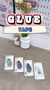 FCI Double-Sided Glue Tape 6m x 6mm – Mess-Free Adhesive Roller Assorted Colors Non-Sticky Dispenser for School and Office use (Sold per piece)