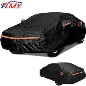 Waterproof Car Cover All Weather Sun Protection UV Protection Windproof Outdoor Full car Cover Universal Fit for Vios Wigo Mirage Civic City Jazz Mu-x Accent Fiesta Ranger and other models