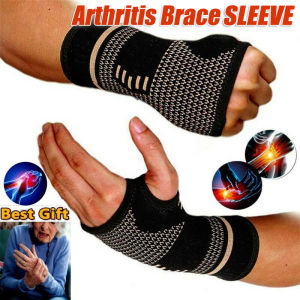 1pc Lifting Wrist Straps Professional Wristband Sports Compression Wrist Guard Arthritis Brace Sleeve