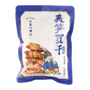 Sanguan Size 6-Head Zhejiang Old Ningbo Local Specialty Bamboo Shoots Dried Bean Curd the Specialties Snacks All over the Country