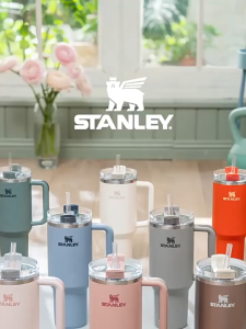 【SG Seller】STANLEY The Quencher H2. O FlowState TUMBLER 40Oz Stainless Steel Thermal Cup Reusable Straw Bottle Lid STANL